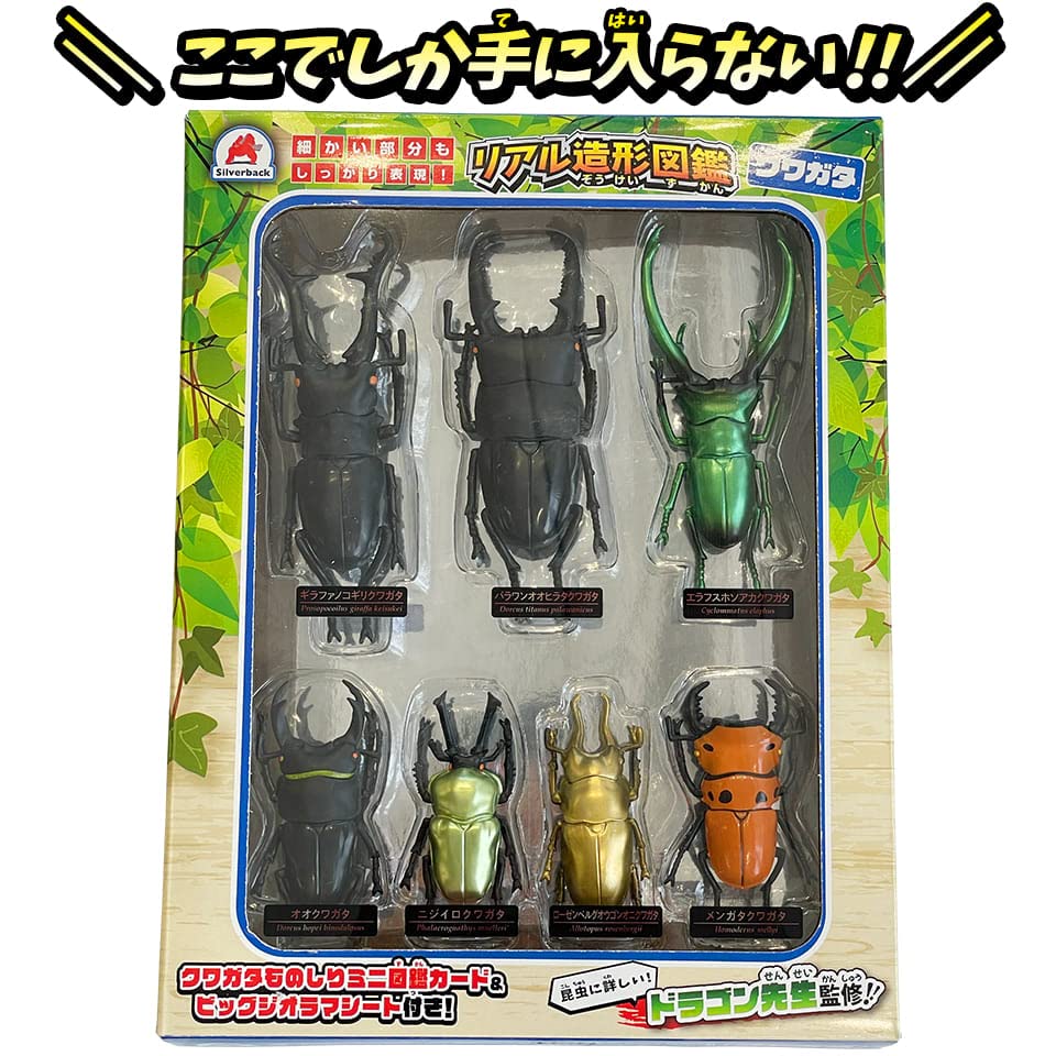 クワガタ フィギュア おもちゃ 知育玩具 知育 玩具 子供 男の子 女の子