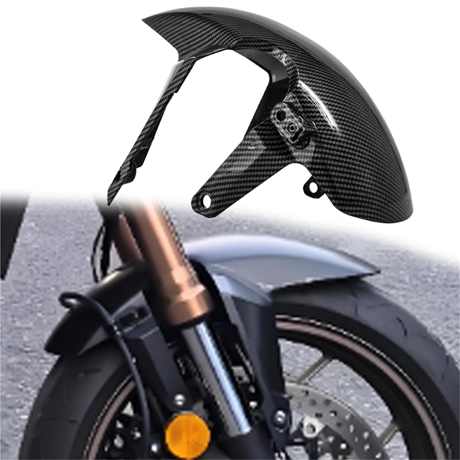 Garde-boue CBR650R évite les projections d'eau et de graviers - 8