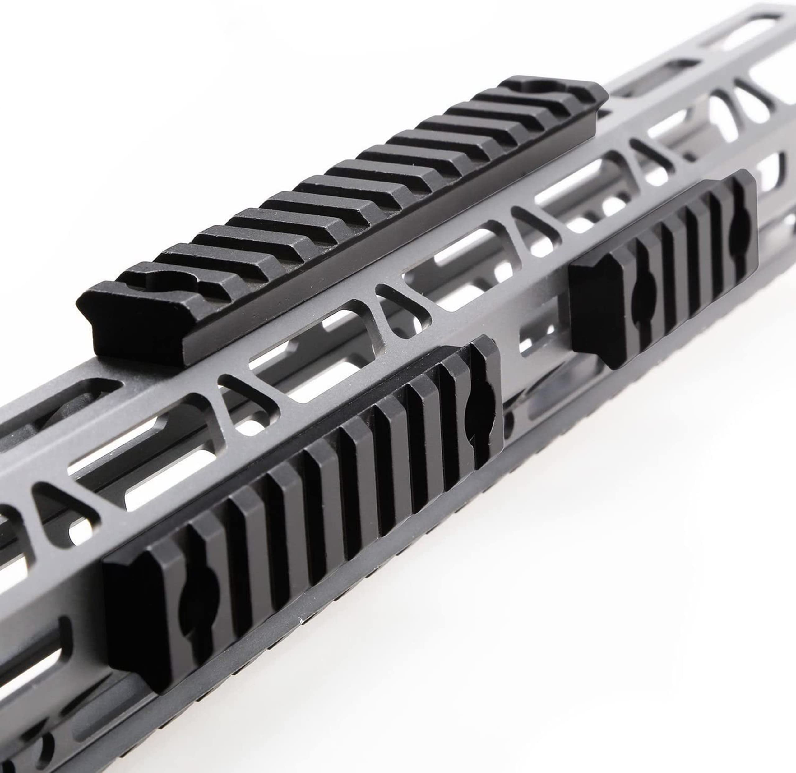 Kit De 5 Rails Picatinny – Nylon Composite, Compatible M-Lok, Longueurs Variées, Pour Airsoft Et Tactique