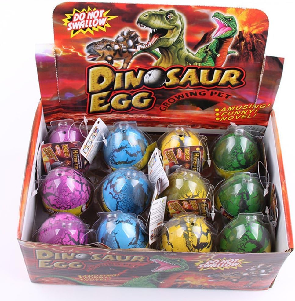 Dinosaur Egg Growing Pet Toy, Multicolour, Hatch Eggs, Pack of 2, Amusing Novelty Kids Gift-image-29