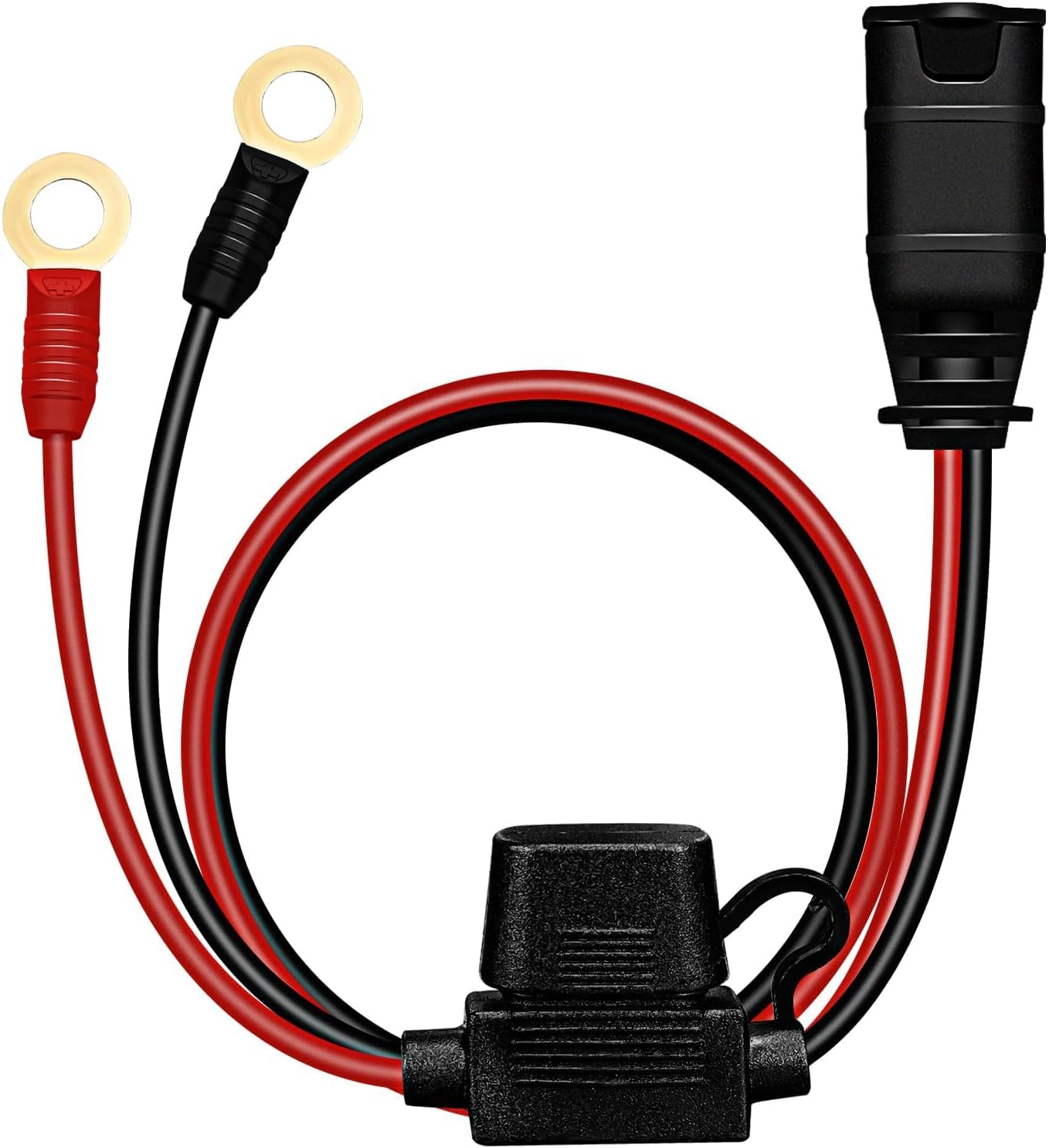 Wires Harness Compatible with NOCO GC008 X-Connect M10 (3/8in) XL Eyelet Terminal,Smart Batteries Trickle Charger Cable