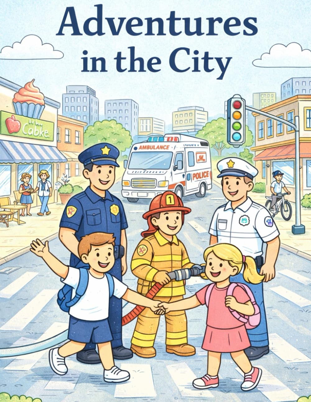 City Adventures Coloring Book for Kids: For Kids Ages 3–7 (Dream Weaver Coloring Series for Kids Ages 3–7)
