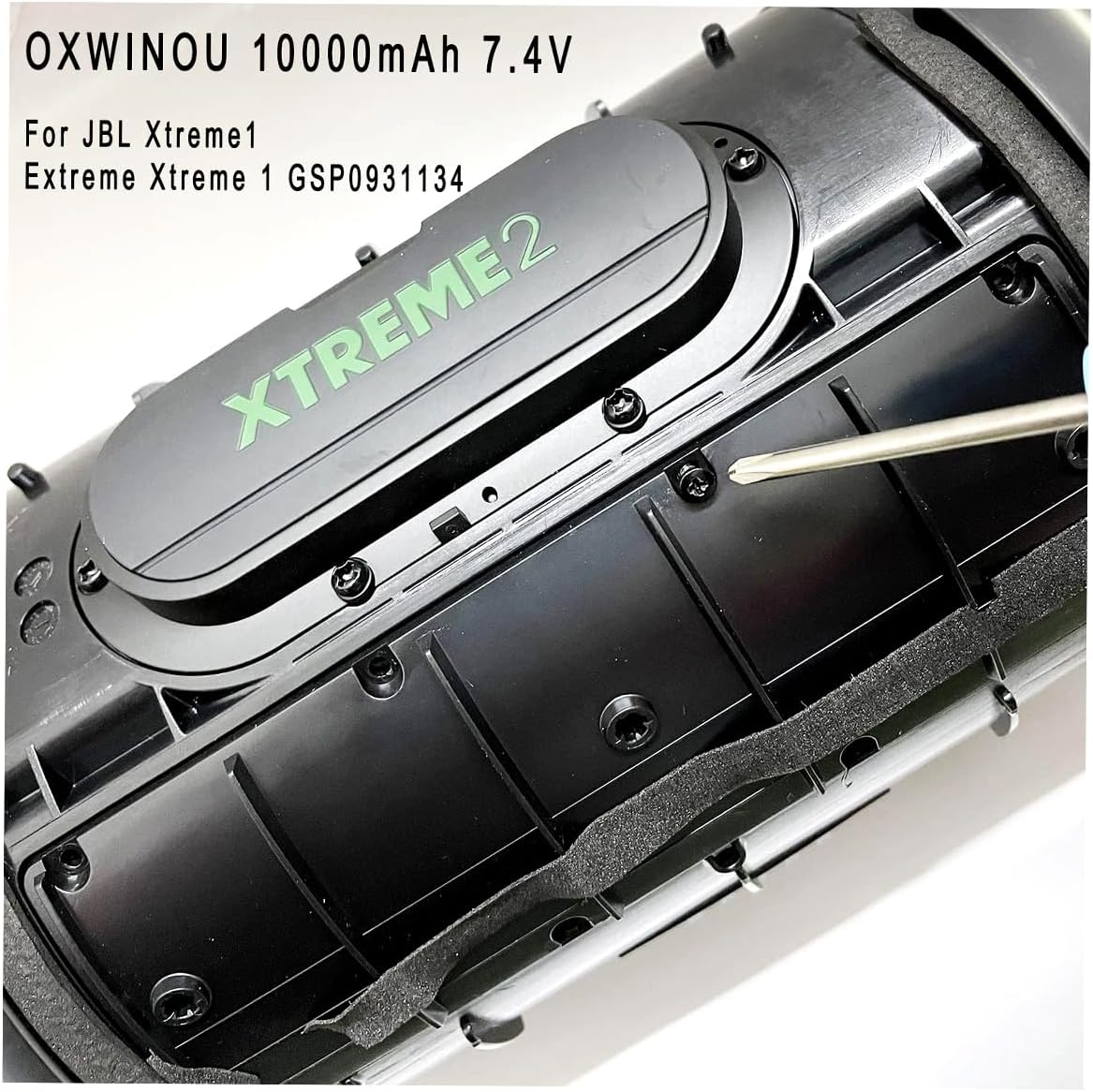 10000mAh 7.4V 37.0Wh Battery Compatible with Xtreme1 Extreme Xtreme 1 GSP0931134 Replacement Batterie with Tools(1-Pack) - Image 2