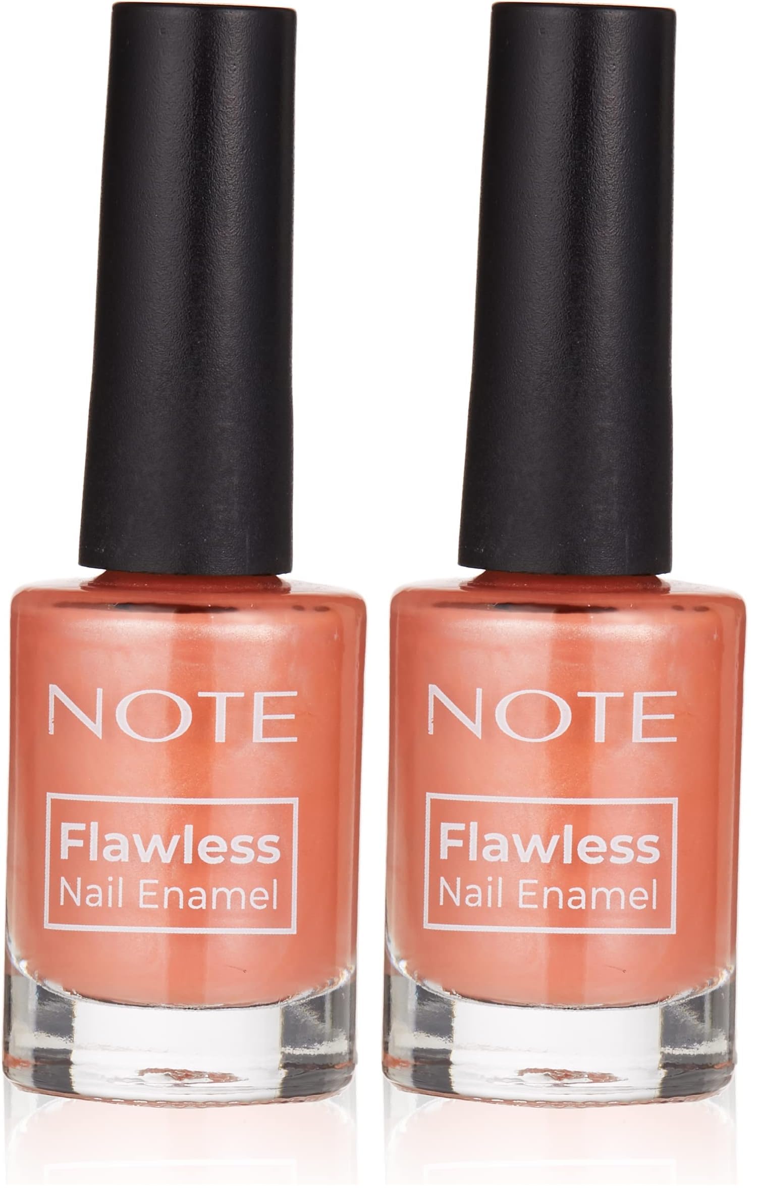 Note Nail Flawless Oje 72 Bubble Gum, Turuncu (2 paketi)