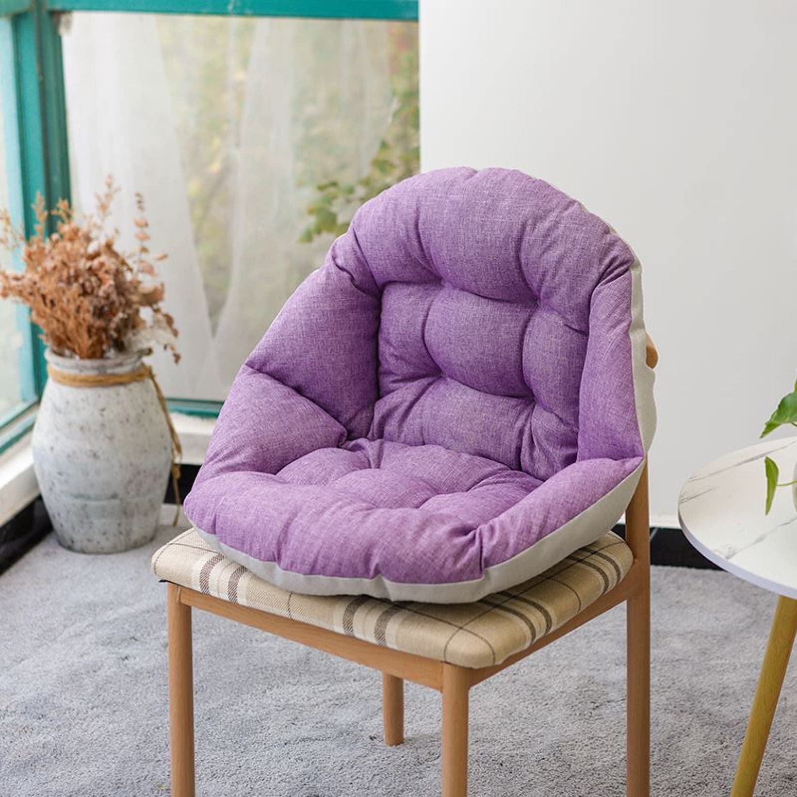 Amazon.co.jp: フロアクッション 無地 40*40cm 座布団 背中クッション