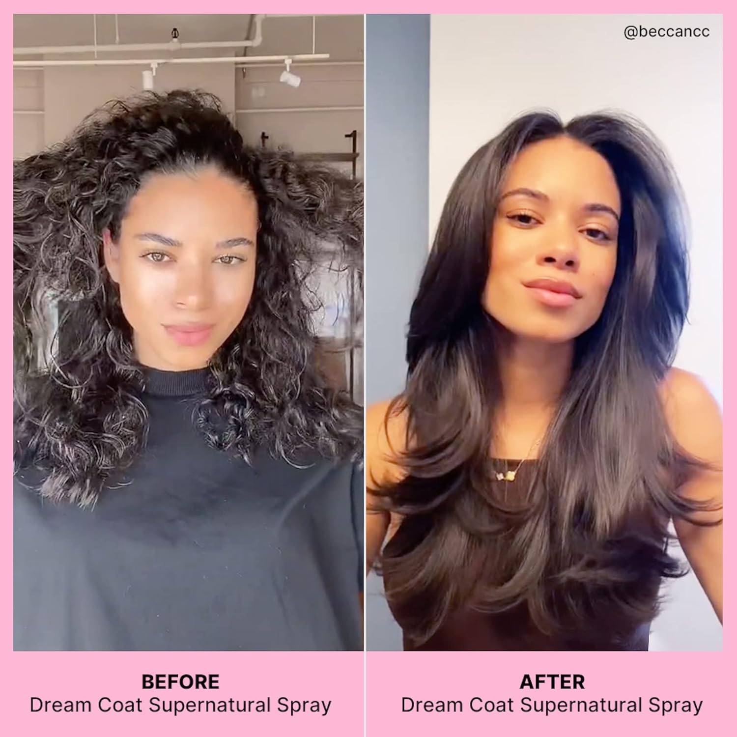 COLOR WOW Dream Duo for Curly Hair- Switch up your style from curly to straight and back again. Featuring DREAM COAT and DREAM COAT CURLY with advanced frizz control + heat protectants for glossy hair - Image 5