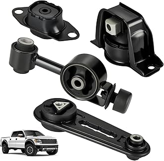 BDFHYK 4PCS Engine Motor and Trans Mounts Compatible with Nissan Cube 2009-2014 L4 1.8L,Compatible with Nissan Versa 2007-2012 L4 1.8L Replace A4312 EM9230 9230 1042064 112202DV0A 11220ED000