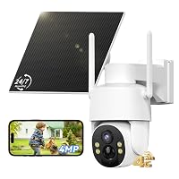 Tical 24/7 Registrazione AOV 4G Telecamera Esterno con SIM, 2.5K/4MP HD Telecamera