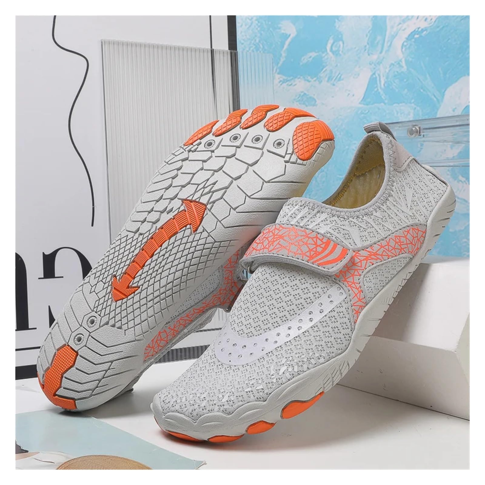 Zapatillas De Agua Zapatos De Natación Unisex Antideslizantes For Exteriores, Zapatos De Agua De Playa De Verano For Hombre, Zapatos Acuáticos For Mujer, Zapatos De Fitness For Yoga, Zapatos For Senta