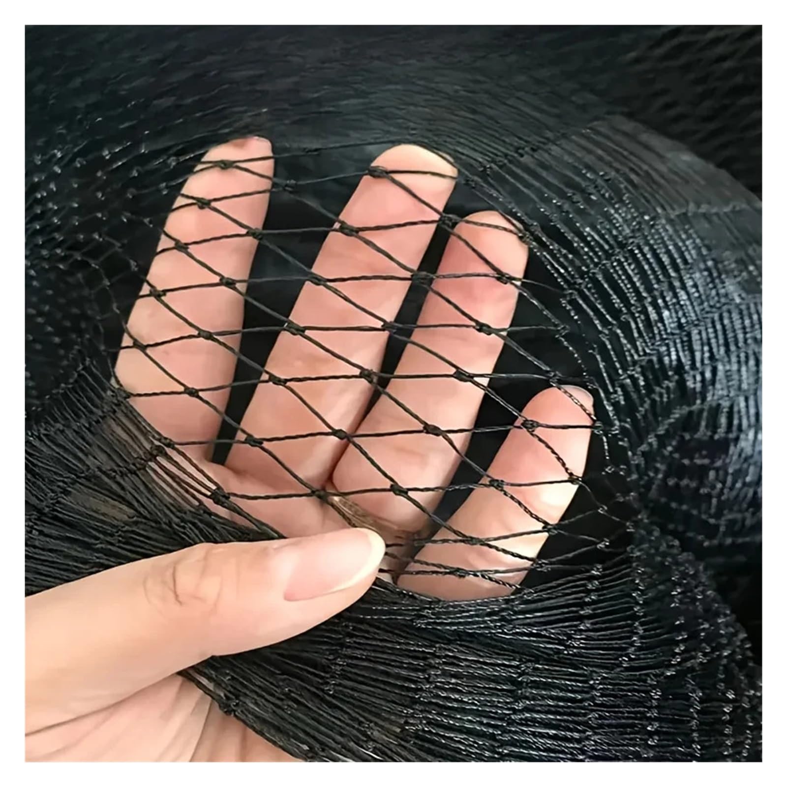 anti bird netting 25x50ft Nylon Poultry Netting - Easy Install Clean, Reusable for Outdoor Chicken Coops, Fruit Vegetable Protection for Pond Fruit Protection