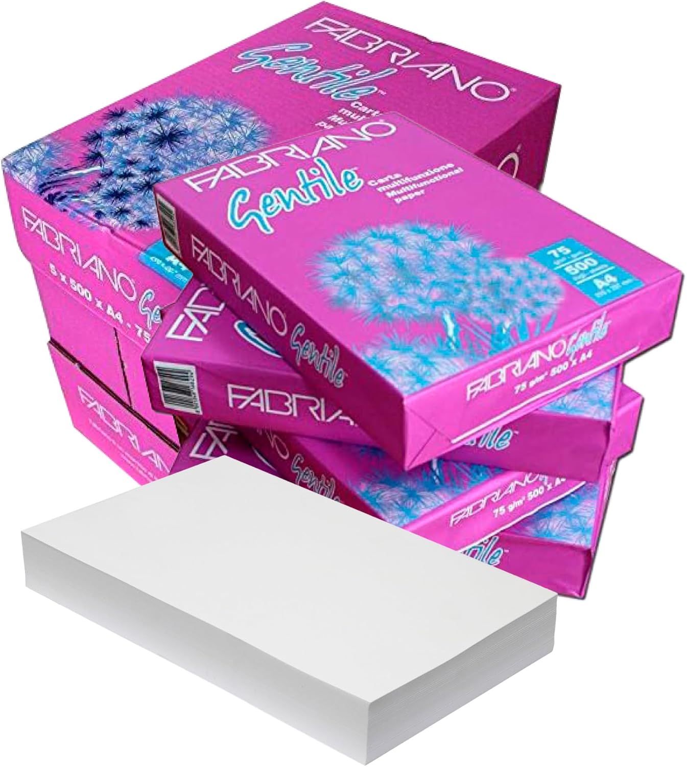 Carta A4 RoboCarta 80gr - 5 Risme Da 500 Fogli (2500 Totali) Per Stampanti Ufficio, Fotocopie Multiuso - Foto 7