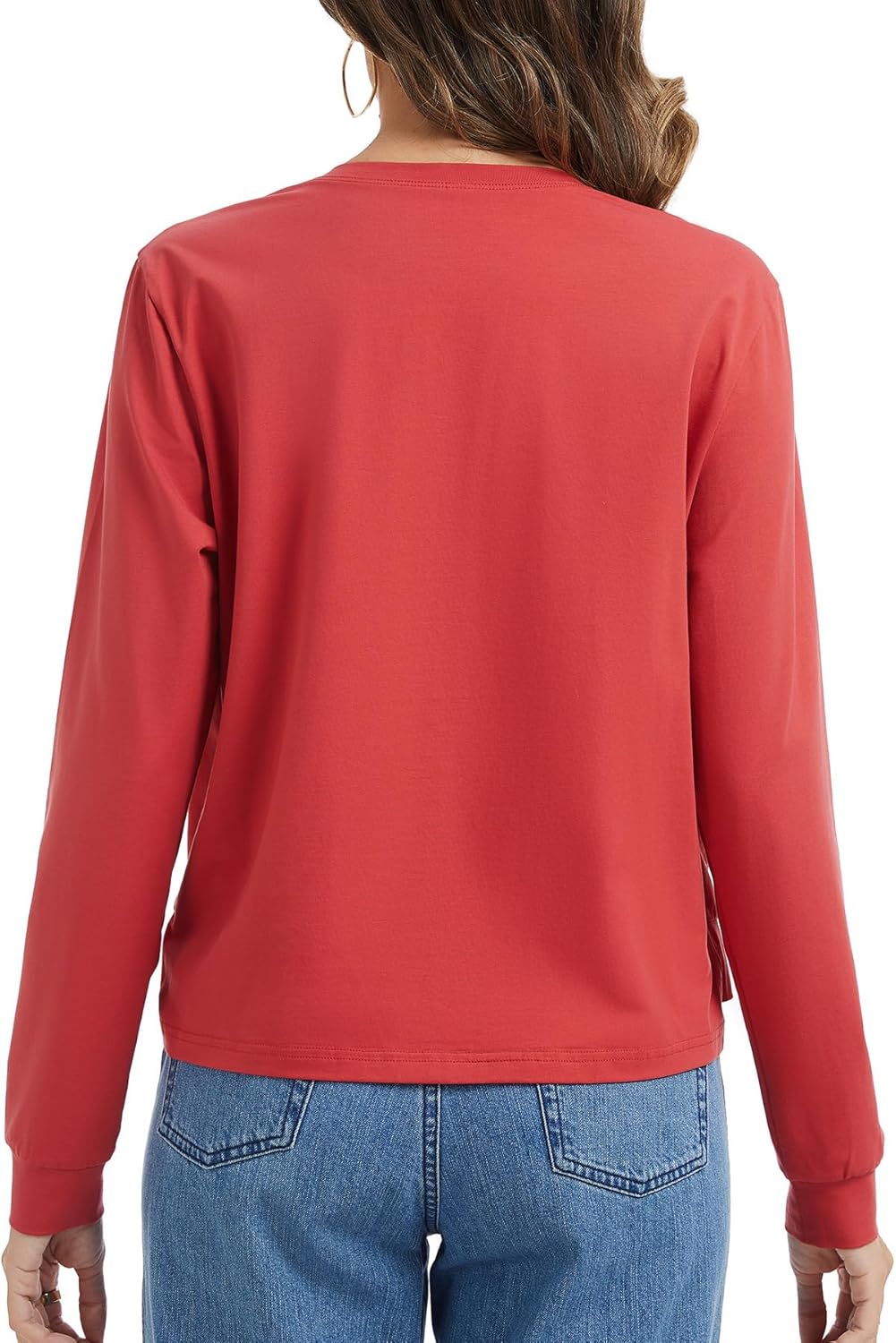 Sosolism Women's Nursing Shirts Cardigan Breastfeeding Tops - Image 5