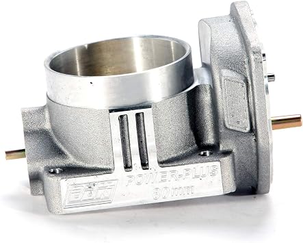 BBK Performance 1759 Throttle Body, Power Plus, Stock Flange, 80 mm Single Blade, Aluminum, Natural, Compatible with Ford Modular/Ford Fullsize Truck 2004-10, Each