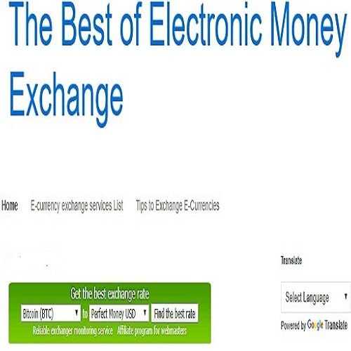 The Best of Electronic Money Exchange (for your website free)