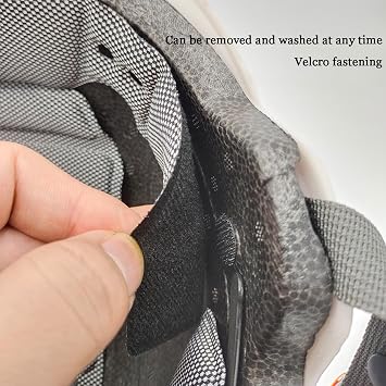 Motorcycle Helmet Liner Replacement for Nolan N100-5 Plus Carbon 2024-2025, Washable Removable Helmet Protection Liner Cushion, Breathable Motorcycle Helmet Padding,A Black