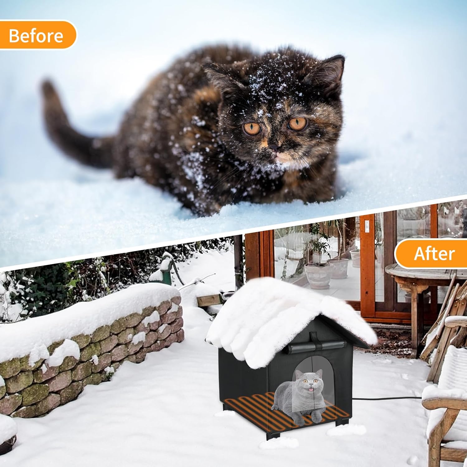 Keep Your Feline Warm: The Best Heated Cat House for Winter