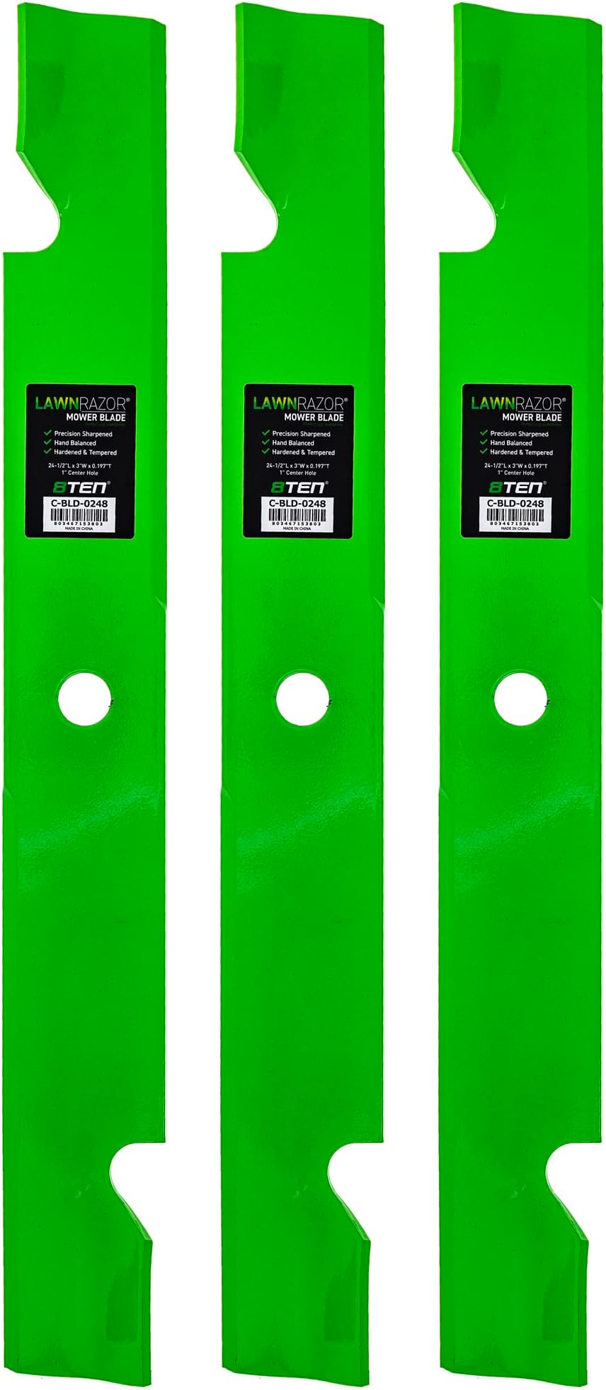 3PK Oregon Mower Blades 91-264 Fits 60" Dixie Chopper 30227-60 30227 - Foto 5