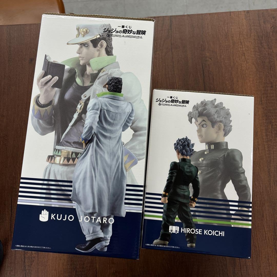 一番くじ ジョジョの奇妙な冒険 D賞空条承太郎　C賞広瀬康一　セット Amazon.co.jp: ジョジョ1番くじ C賞 D賞 空条承太郎 広瀬康一