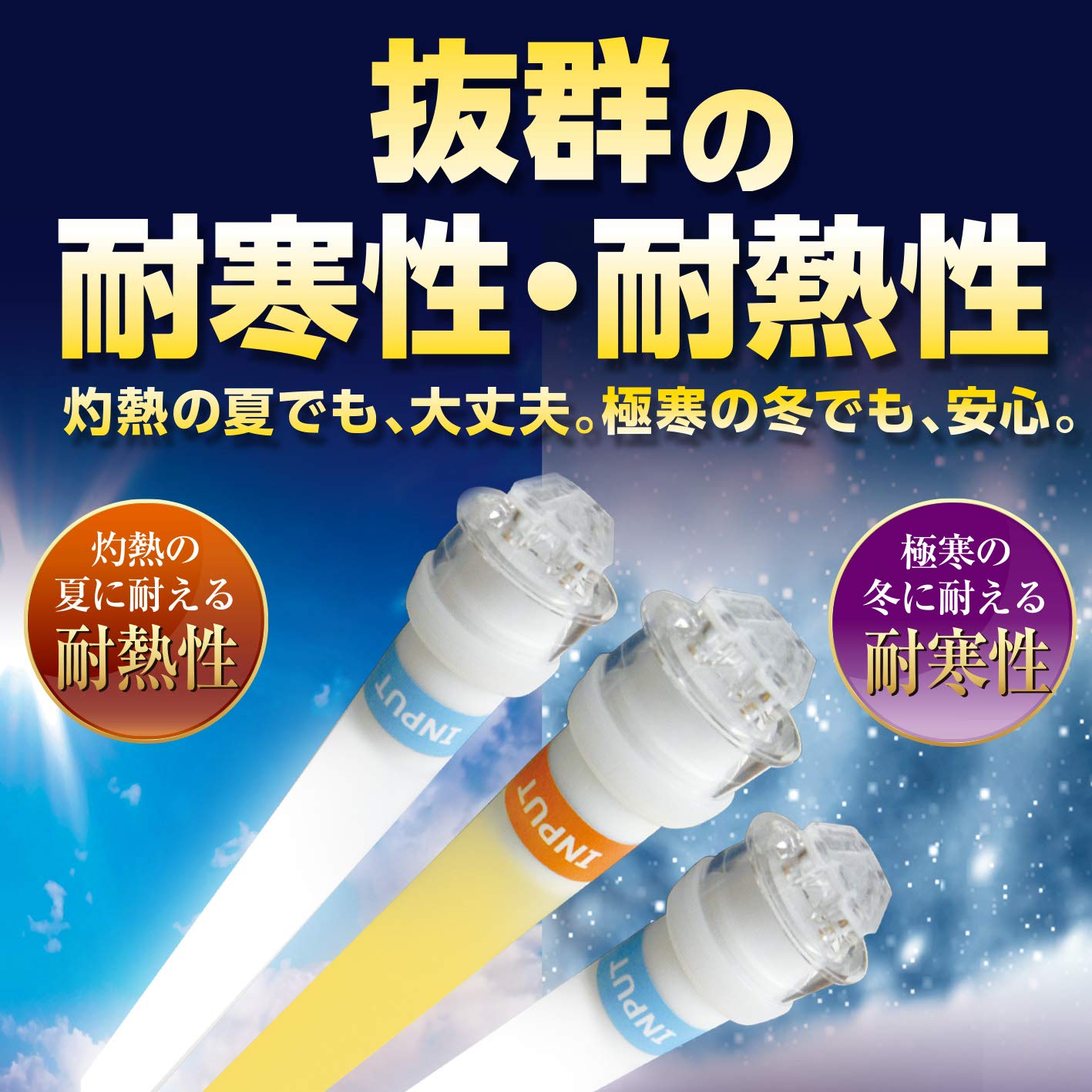 Amazon.co.jp: アイデックスインターナショナル AI LED 350度防滴LED