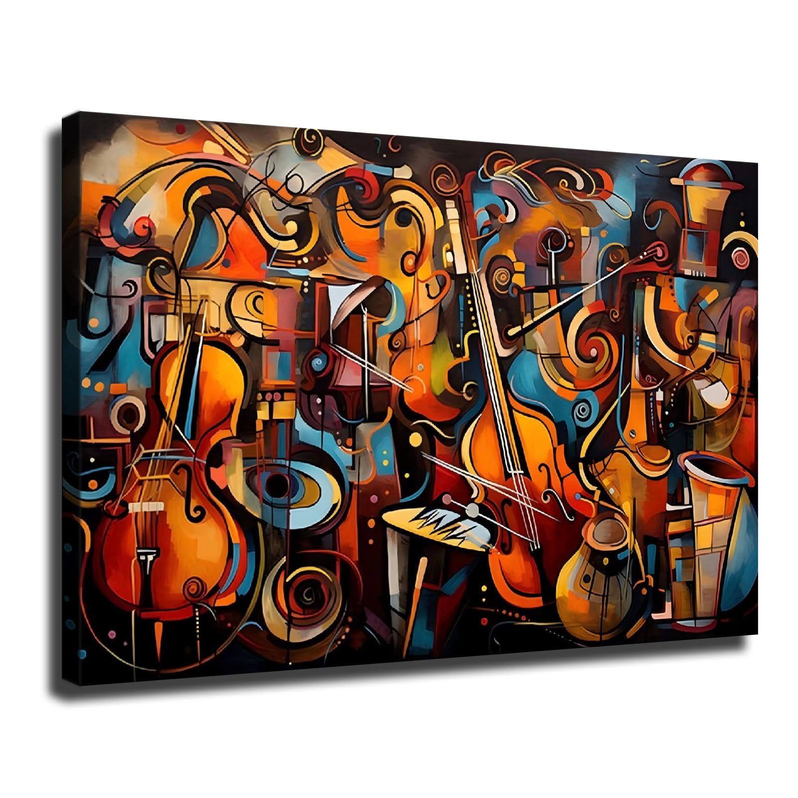 Amazon.com: Abstract Music Wall Art, Orchestra Room Wall Decor
