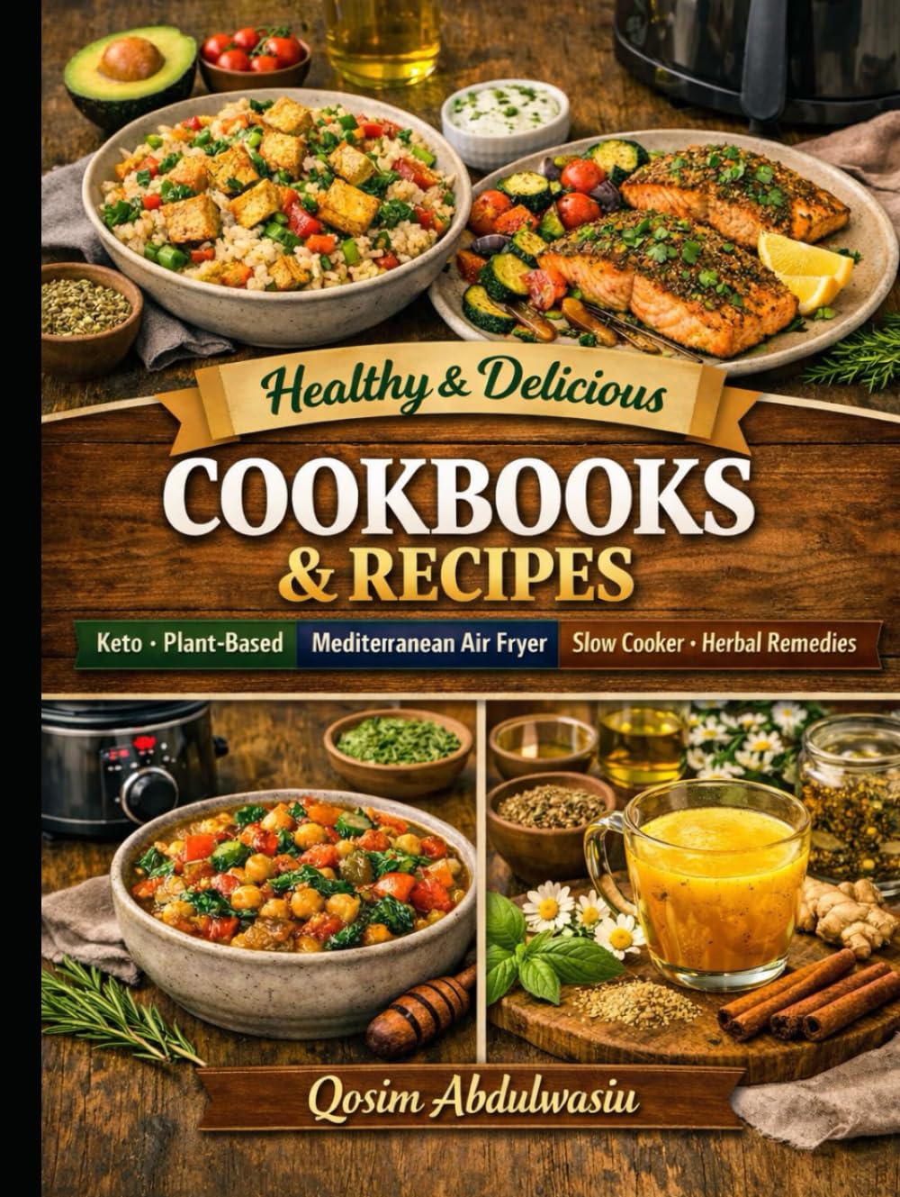 Healthy and Delicious Cookbook Recipes: Keto, Plant-Based, Mediterranean, and Herbal Delights