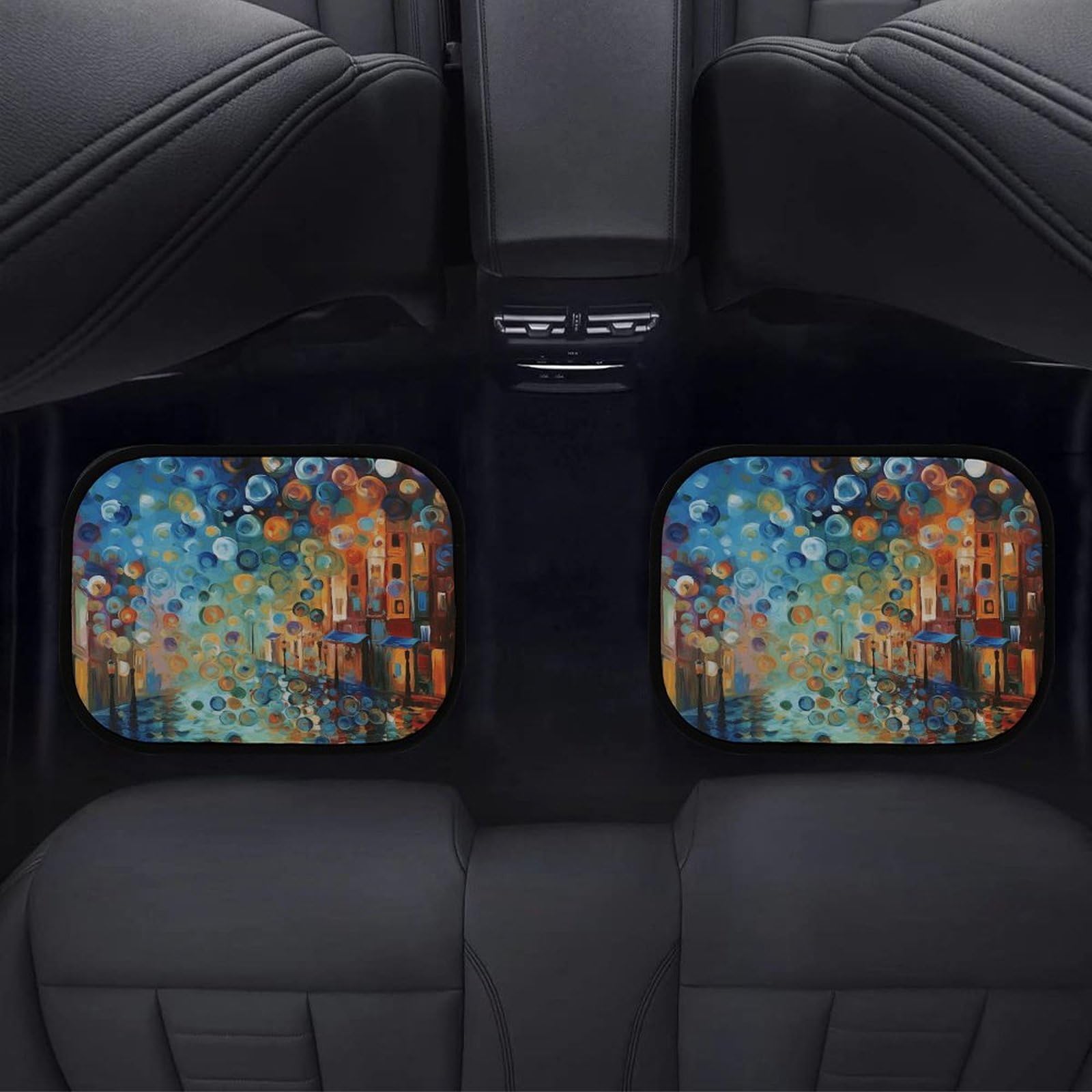 4 tappetini per auto, resistenti, antiscivolo, facili da pulire, adatti per la maggior parte delle auto, per tutte le stagioni, universali, adatti per SUV, berline e camion