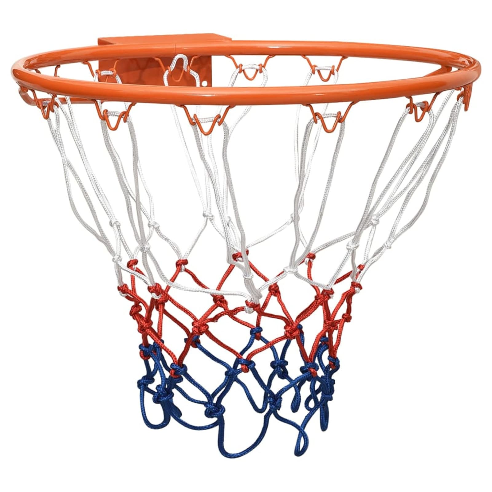 Homgoday Aro de Baloncesto Acero Naranja 39 cm