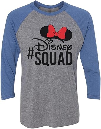 Womens Disney Raglan “ #Disney Squad 