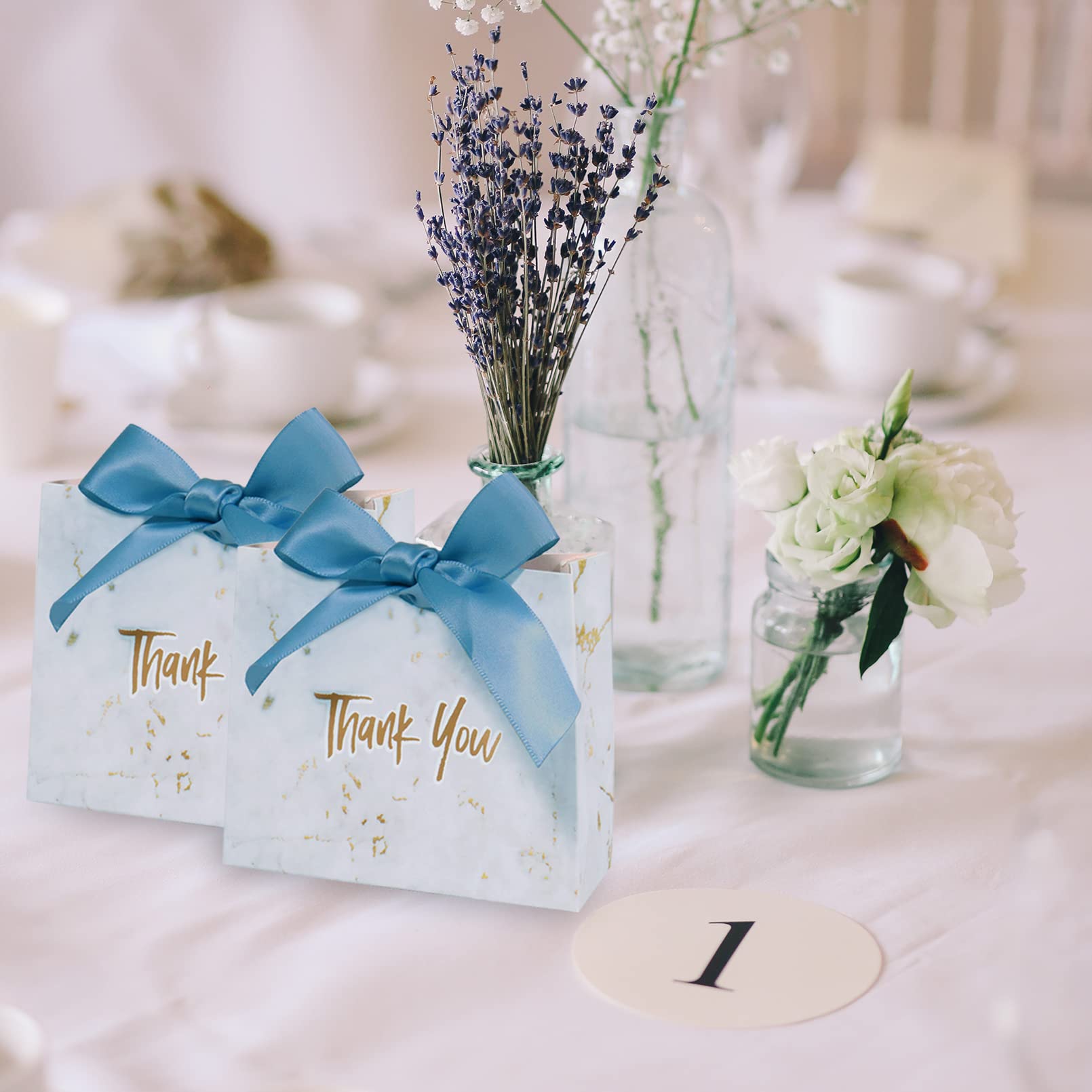 12PCS Thank You Gifts Bags, Small Paper Gift Bags Thank You With Handle - View #10