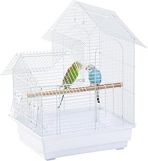 30 Metal Bird Cage Decor Ideas For Vintage Charm 64 Small Bird Travel Cage - The Lightweight Small Birds Starter Kit with Bi...