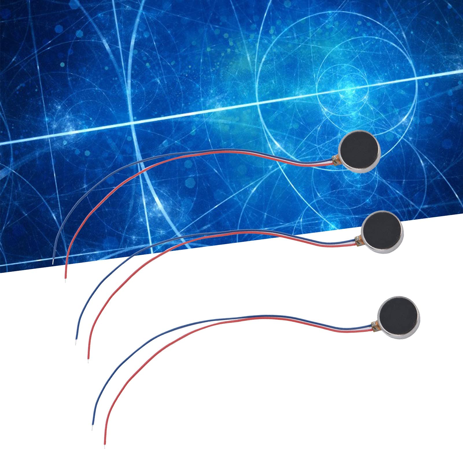 5 Pezzi DC 3V 80mA Motore Vibrante Per Monete A Moneta Piatta Micro