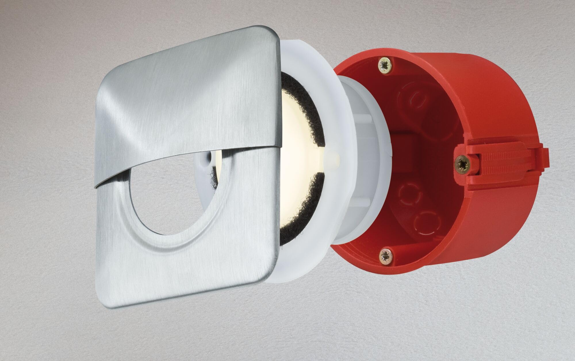Paulmann Special Kit encastrés LED IP65 1,4W 3000K 230V 76 mm opale