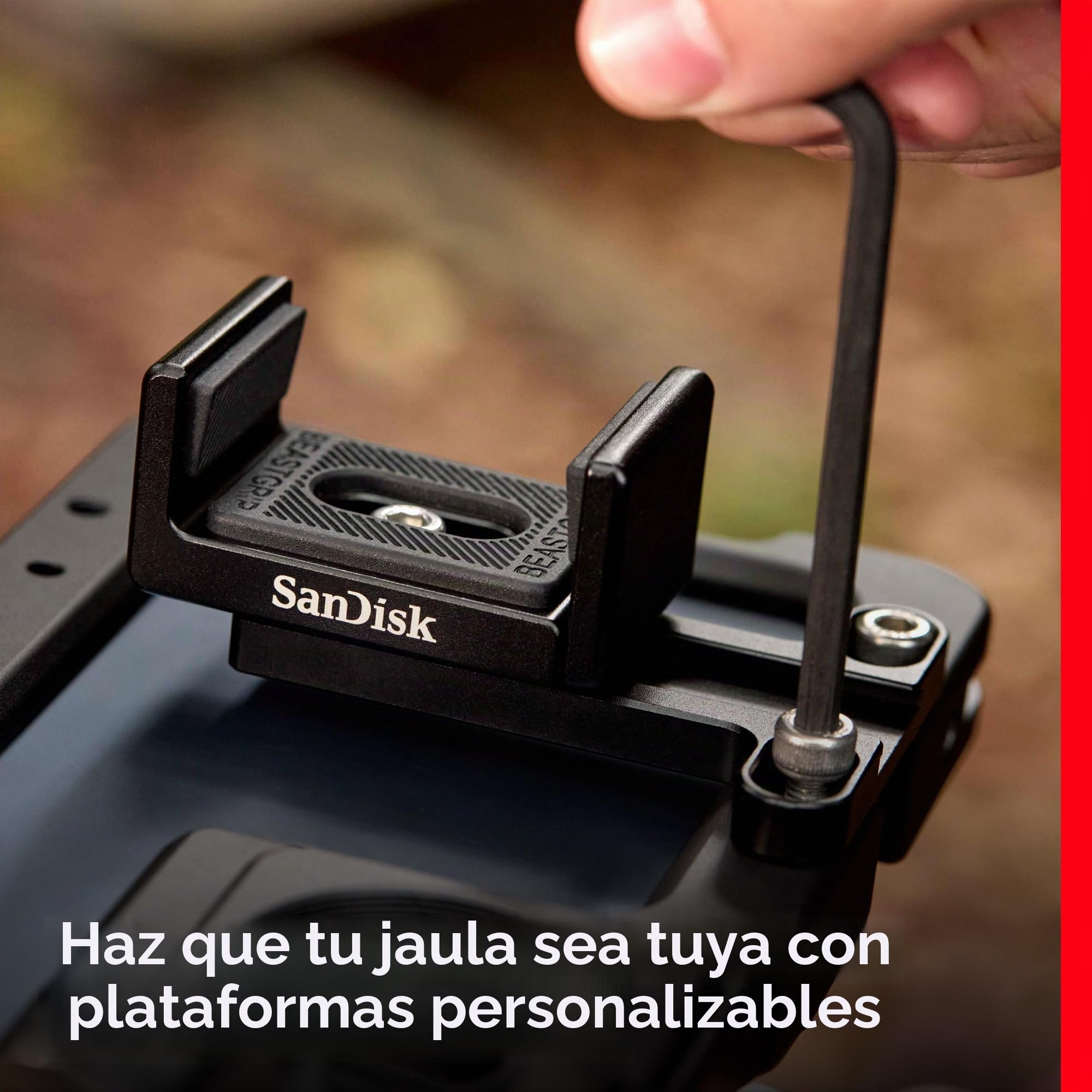 Amazon.com: BEASTGRIP x SanDisk Beastcage Kit de creador para