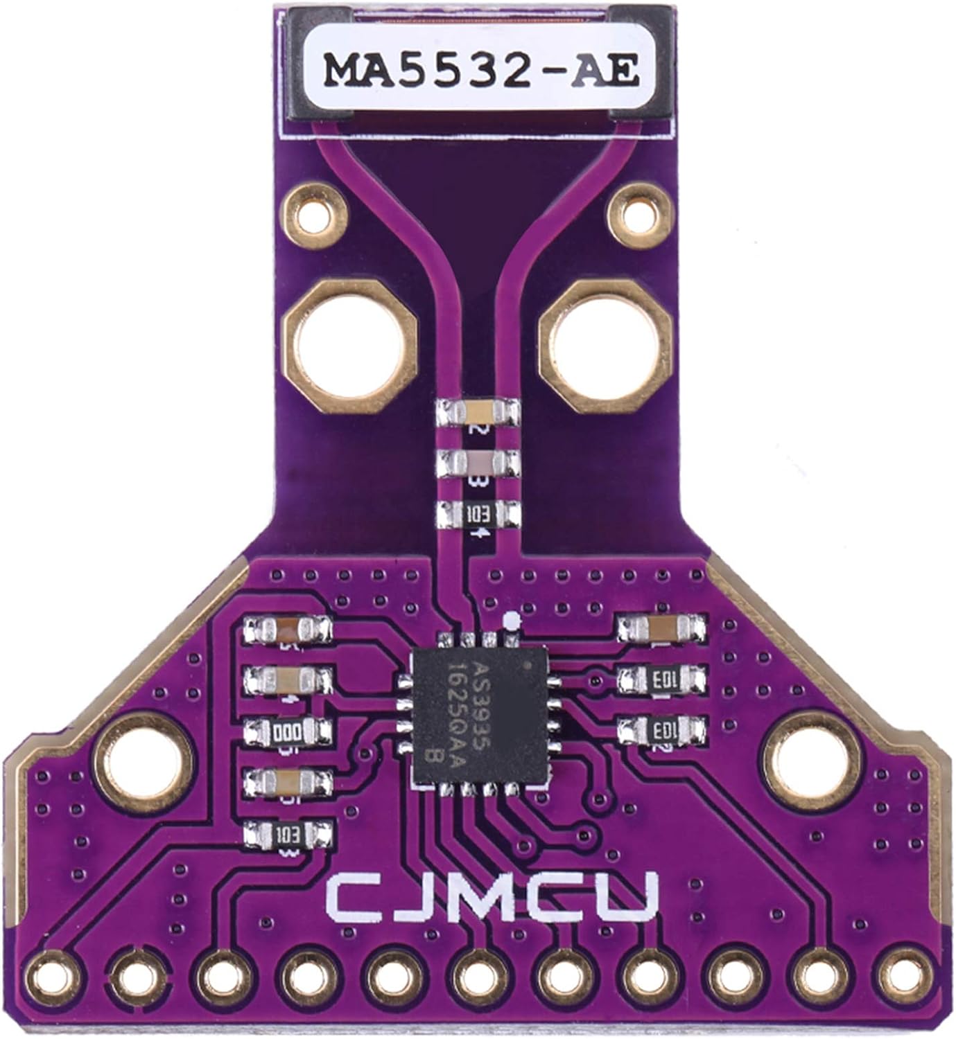 EVTSCAN Lightning Sensor Board-AS3935 I2C SPI Lightning Strike Storm Distances Detector Sensor