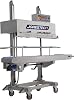JORESTECH Horizontal Continuous Band Sealer with Coder Date Printer and counter, extra wide sealing 10mm