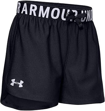 Under Armour Girls' Play Up Solid Workout Gym Shorts