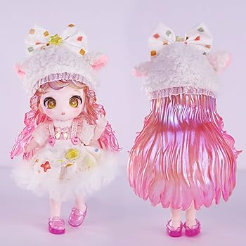 Amazon | ICY Fortune Days 13cm bjd 人形 - アニメスタイルの