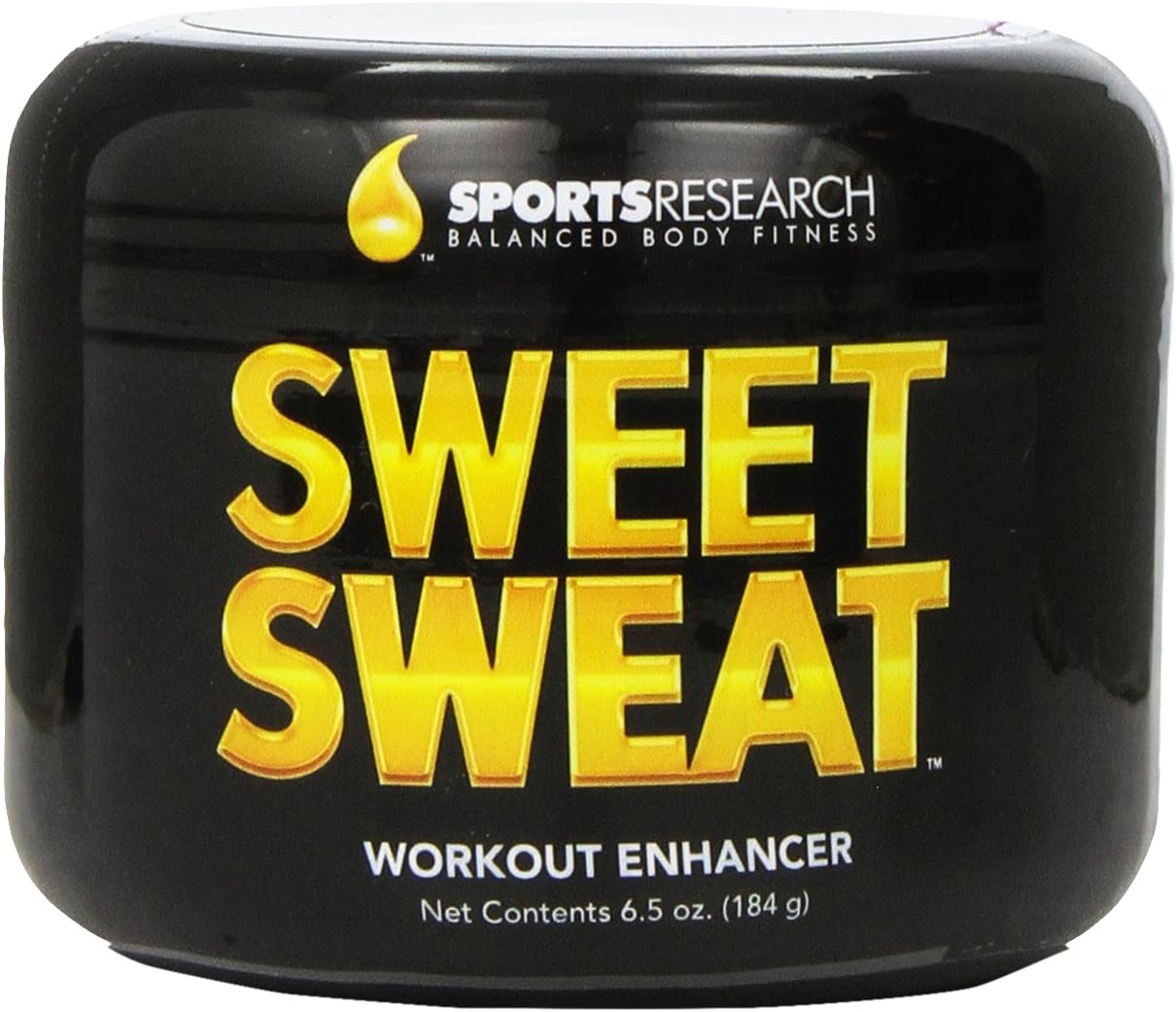 Sports Research Sweet Sweat Jar, 6.5 Ounce Beauty