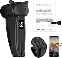 Vista 1 de Girador de páginas con control remoto para Kindle PaperWhite Oasis Kobo, accesorios de lectura, novelas y lectores electrónicos, cámara