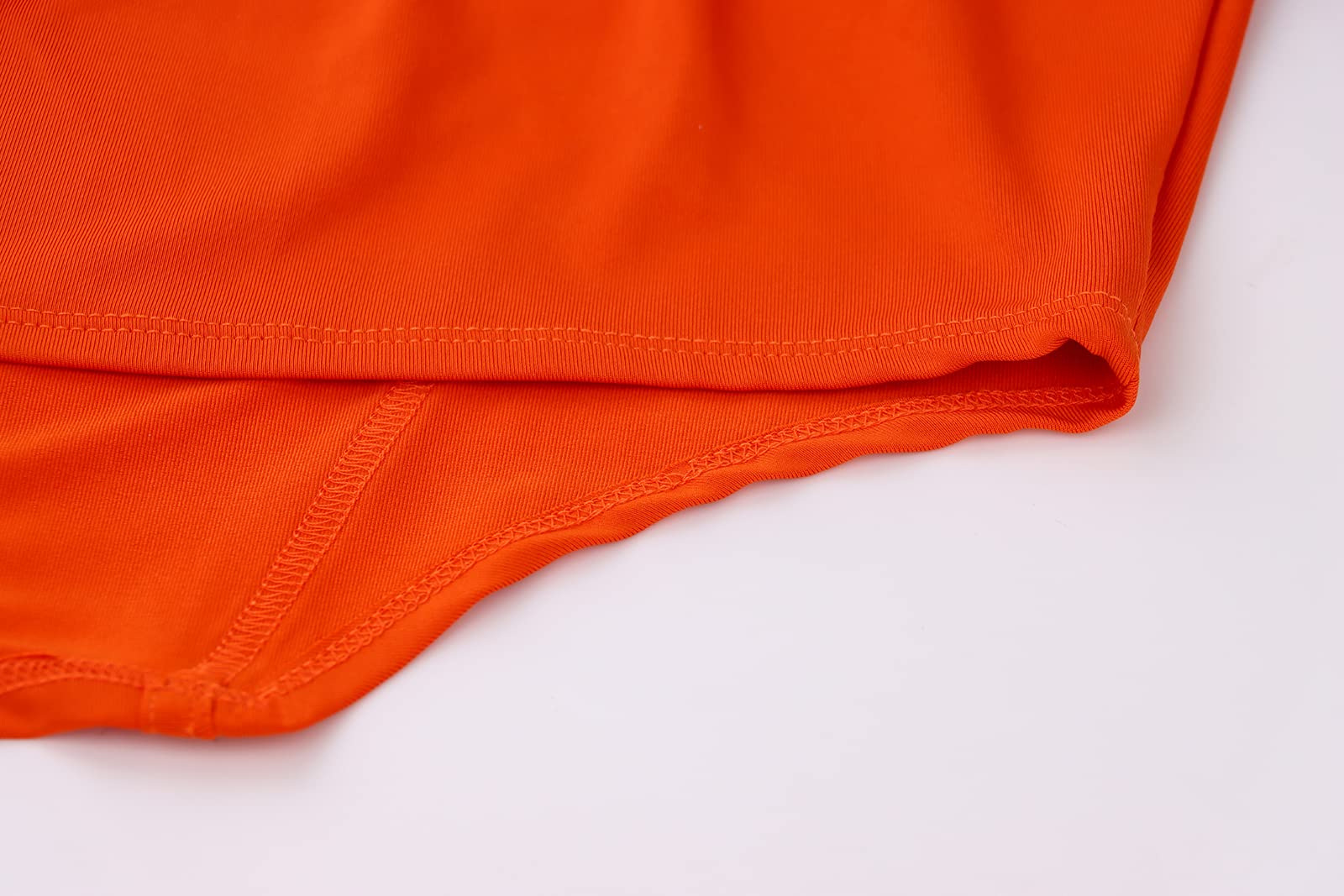 Meladyan Women Sexy Long Sleeve Mesh Crop Top Solid Cover Up Spaghetti Strap Slim Fit Corset Cami 2 pieces Clubwear