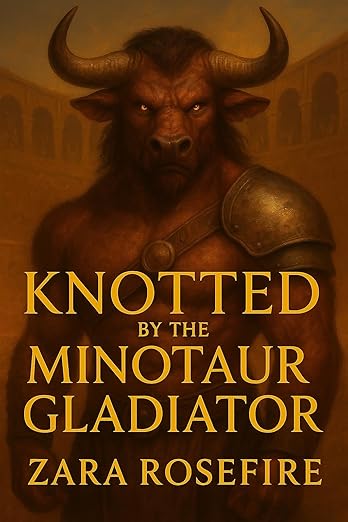 Cover of Knotted by the Minotaur Gladiator