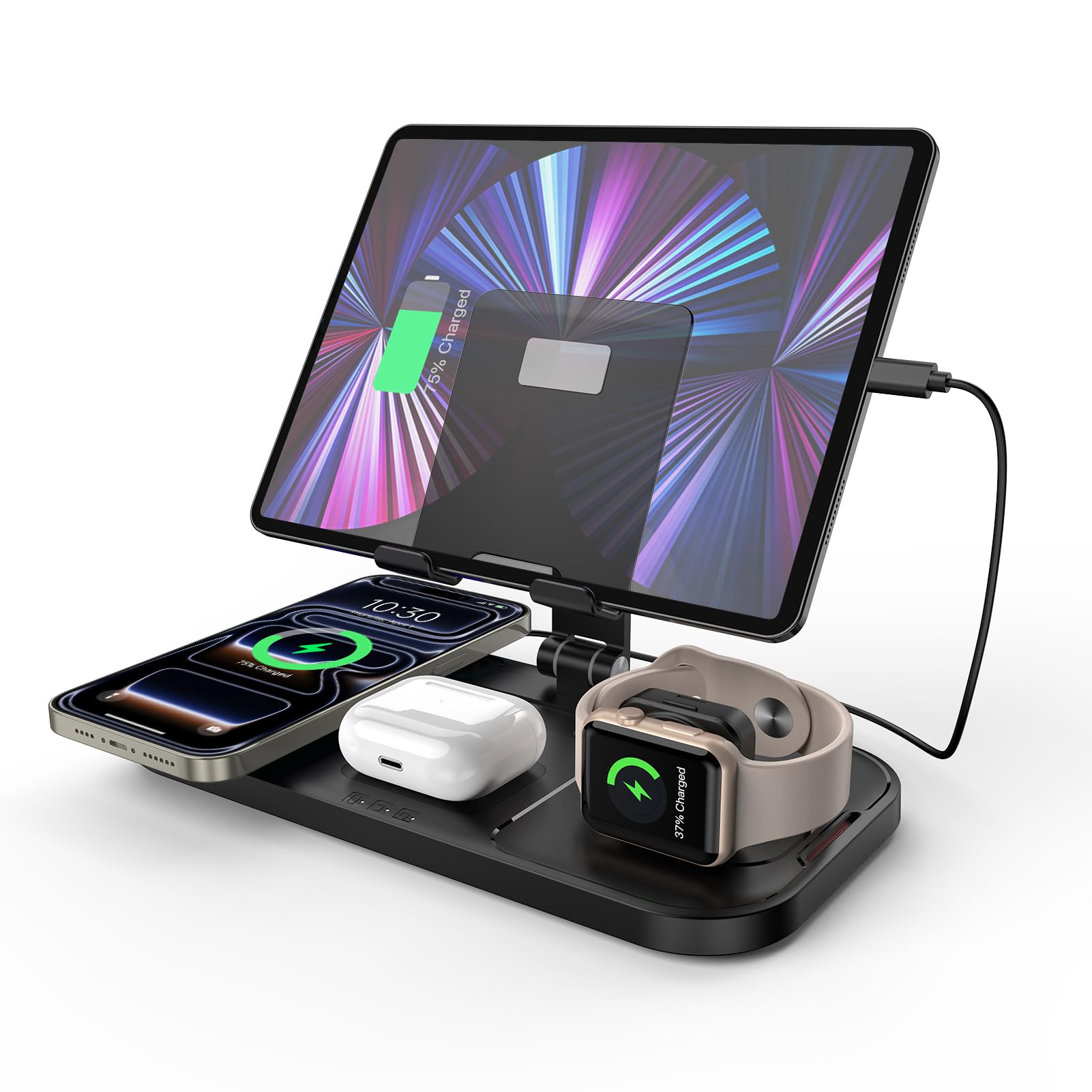 Amazon.com: Wireless Charger 4 in 1 for Apple iPhone 17 Pro Max/16