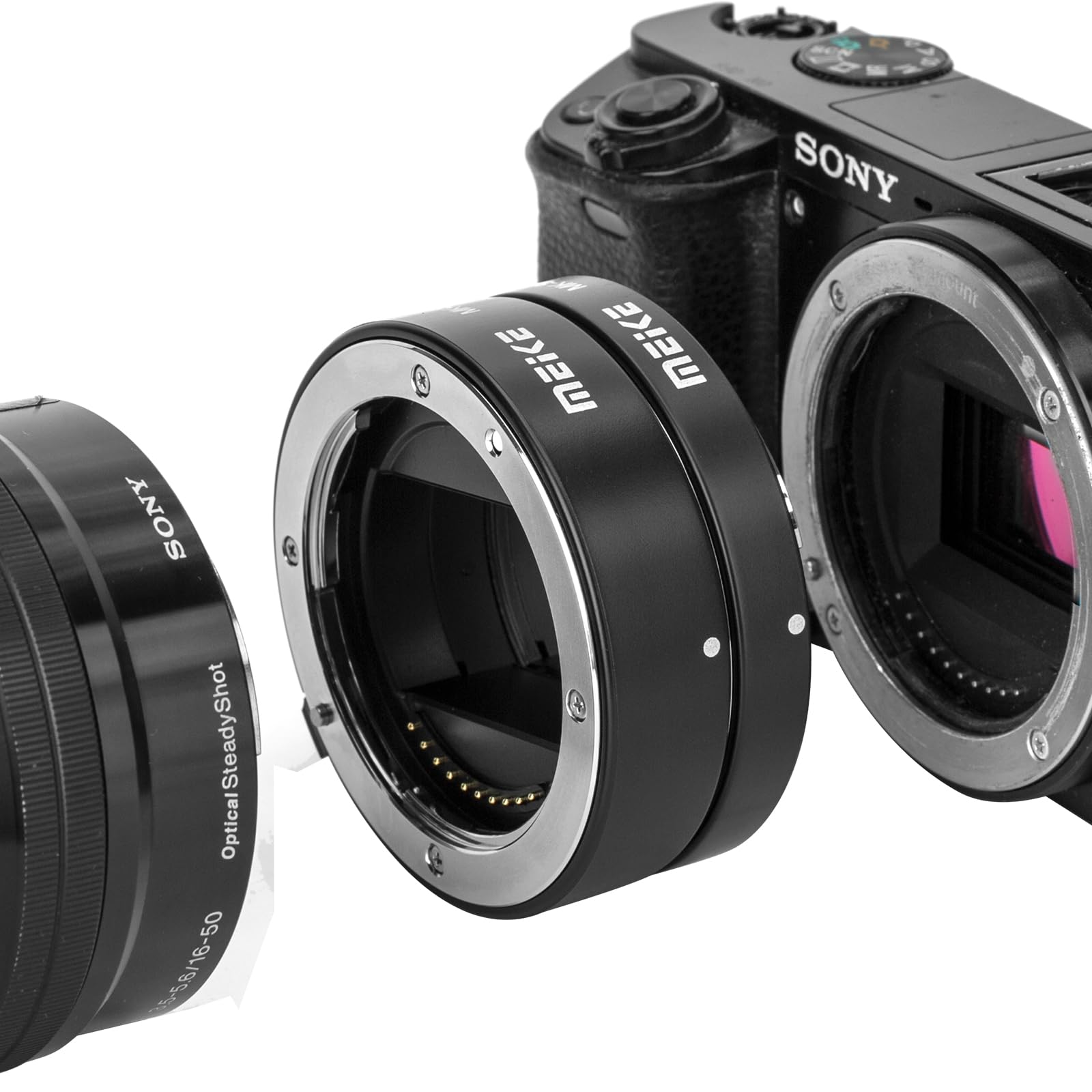 Tubi Prolunga Macro Sony E Mount - 10mm E 16mm - Autofocus TTL Completo - Foto 6
