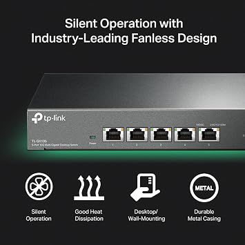 TP-Link TL-SX105, 5-Port 10G Desktop Switch
