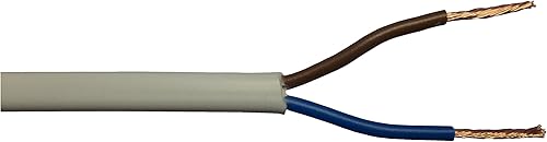 2-adriges Elektrokabel 0 5 mm 3A flach flexibel WeiAY 2192Y 10m weiAY 2-adriges Elektrokabel 0 5 mm 3A flach flexibel WeiAY 2192Y 10m weiAY