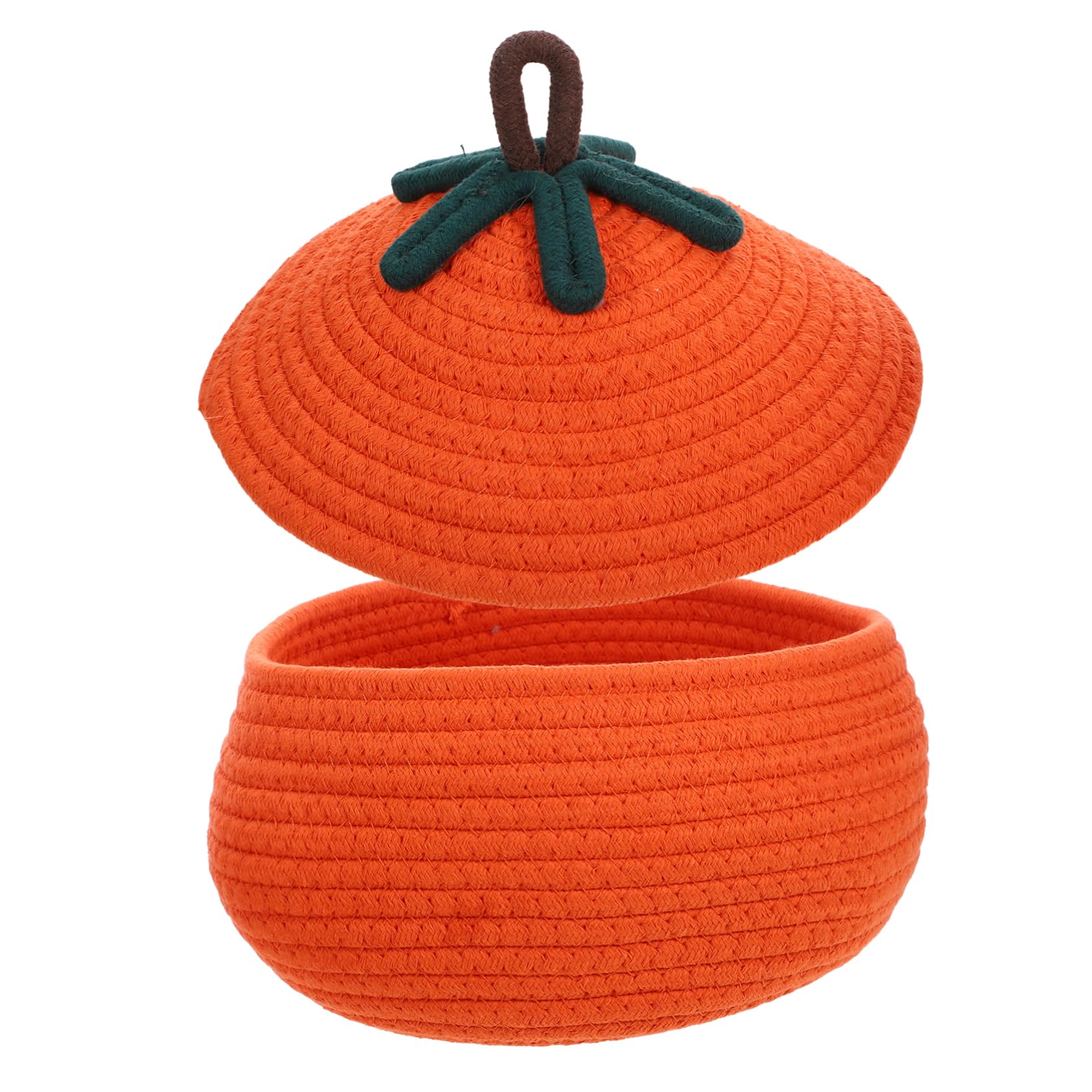 PRETYZOOM Cestini Grandi in Corda Di Cotone Intrecciata Da 2 Pezzi Per La Decorazione Della Casa Porta Snack Per La Casa
