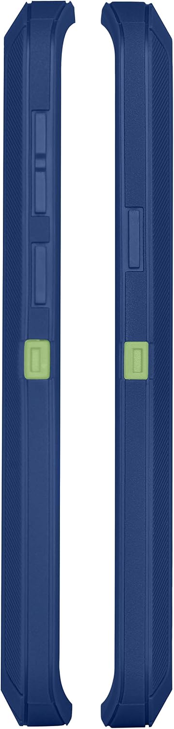 AlphaCell Cover Compatible with Samsung Galaxy S9 (Only) | Holster Case Series | Military Grade Protection with Carrying Belt Clip | Protective Drop-Proof Shock-Proof | Navy/Lime Green