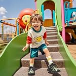 Garçons Filles Chaussures Enfants Sneakers Léger Respirant Tennis Athletic Running Shoes pour Tout-petit/Petit Enfant/Big Kid