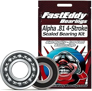 FastEddy Bearings for The OS Alpha .81 4-Stroke Sealed Bearing Kit