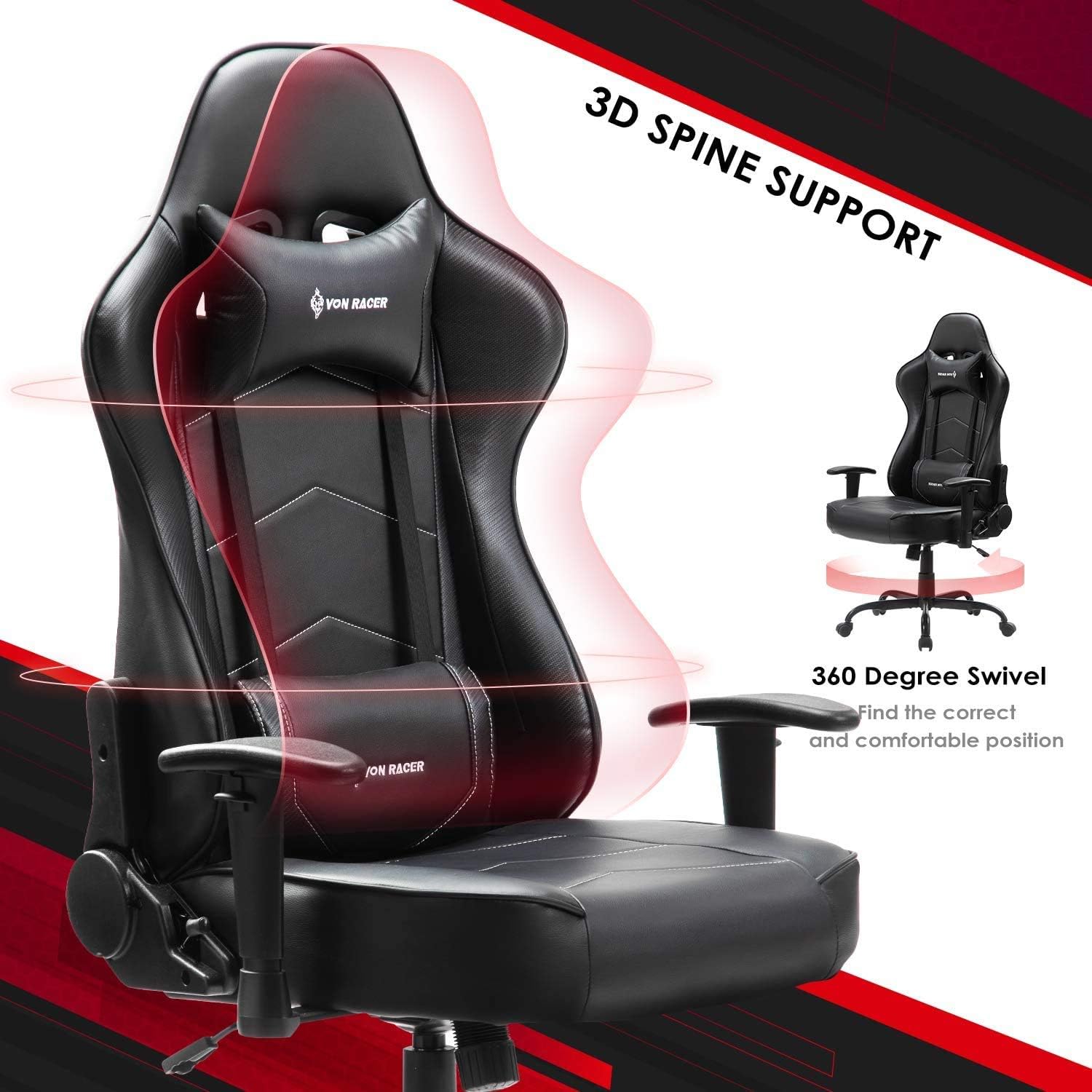 Buy Blue Whale Massage Gaming Chair 155 Recliner Ergonomic 3d Spine Support And High Back Racing Computer Chair Adjustable Swivel Office Desk Chair Adjustable Armrests Easy Assembly Online In Kuwait B08r5vhh8w Buy Blue Whale Massage Gaming Chair 155 Recliner Ergonomic 3d Spine Support And High Back Racing Computer Chair Adjustable Swivel Office Desk Chair Adjustable Armrests Easy Assembly Online In Kuwait B08r5vhh8w